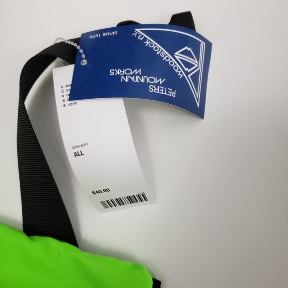 UO peters mountain works fanny pack neon green bag - Picture 8 of 8